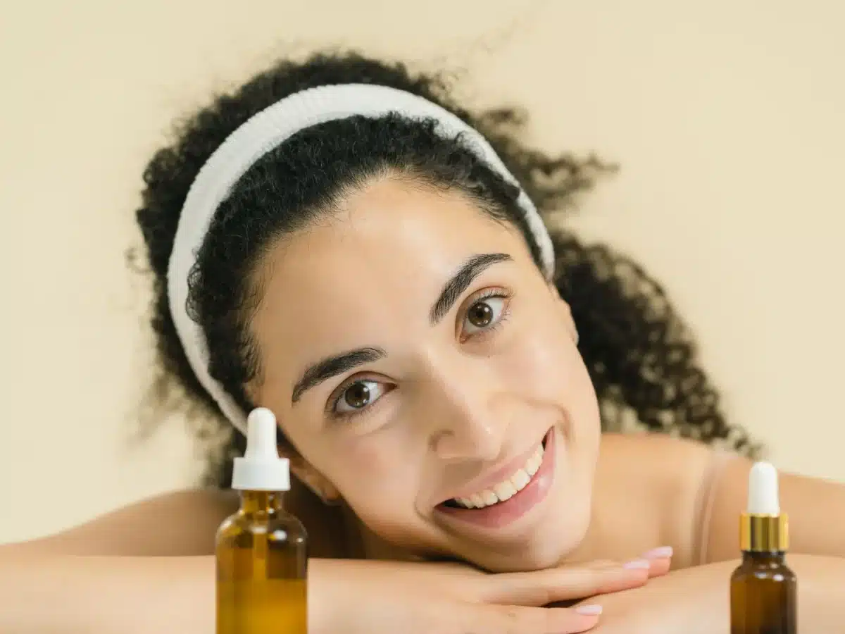 cosmetic bottle face serum